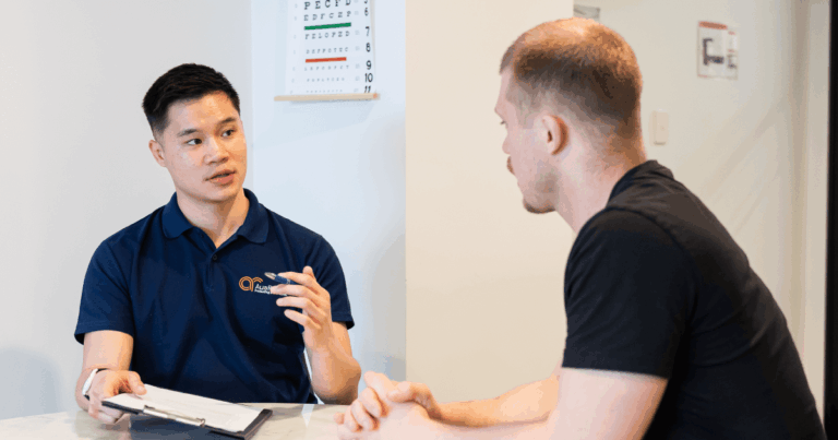 Workplace rehab provider consultation for work capacity decision